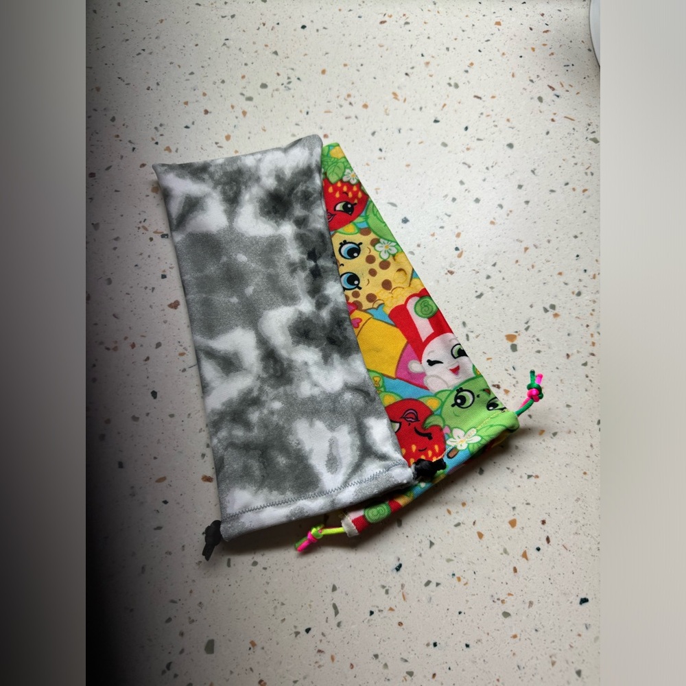 Fabric eyeglass bag
